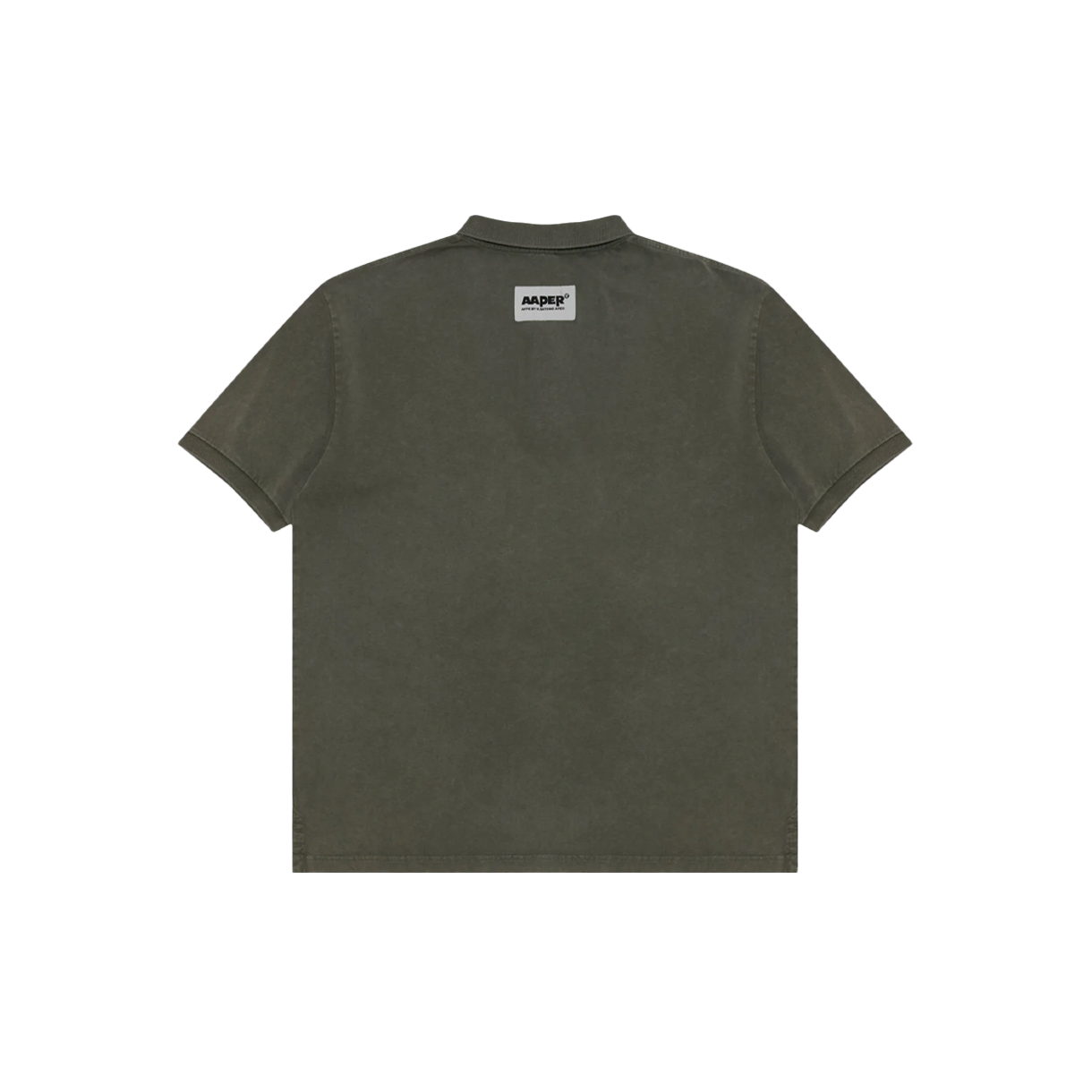 에이프 에이퍼 폴로 셔츠 카키 그레이 - 26SS(AAPE Aaper Polo Shirt Khaki Grey - 26SS) - 2