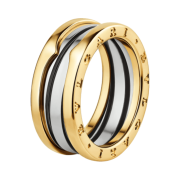 Bulgari B.zero1 Gold & Steel Ring Yellow Gold and Steel