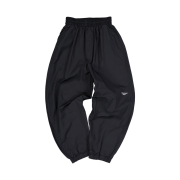 Undermycar Mu.178 Classic Logo Baggy Nylon Jogger Black
