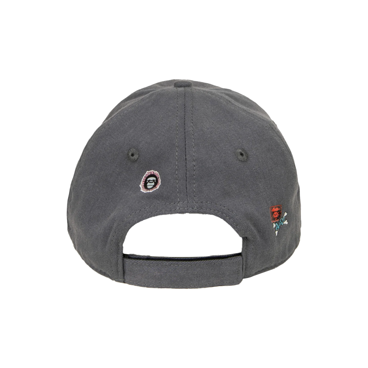 에이프 메인 스티커 프린트 로고 캡 라이트 블랙 - 26SS(AAPE Main Sticker Print Logo Cap Light Black - 26SS) - 2