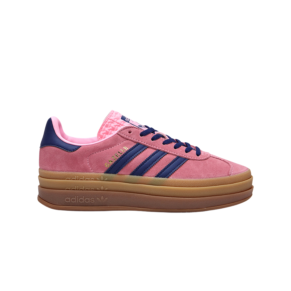 (W) 아디다스 가젤 볼드 핑크 글로우 빅토리 블루((W) Adidas Gazelle Bold Pink Glow Victory Blue) - 1