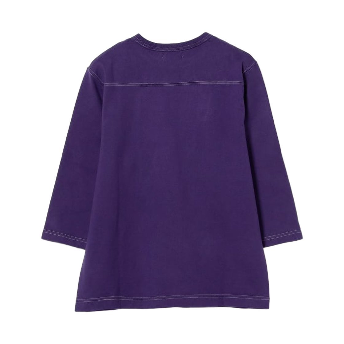 (W) 빔즈 보이 텐지쿠 풋볼 3/4 티셔츠 퍼플((W) Beams Boy Tenjiku Football 3/4 T-Shirt Purple) - 2
