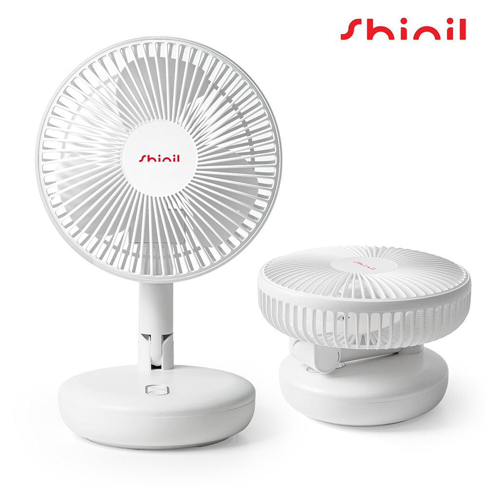 신일 저소음 좌우 자동회전 탁상용 선풍기 무선 사무실 책상 미니(SHINIL Desktop Electric Fan with Auto-Swing, Low Noise Design for Home Office) - 3