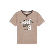 [KREAM 단독] Safarispot 1/2 Roux Base School Club Tee Brown