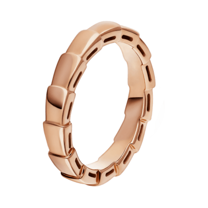 불가리 세르펜티 바이퍼 링 로즈 골드(Bulgari Serpenti Viper Ring Rose Gold)