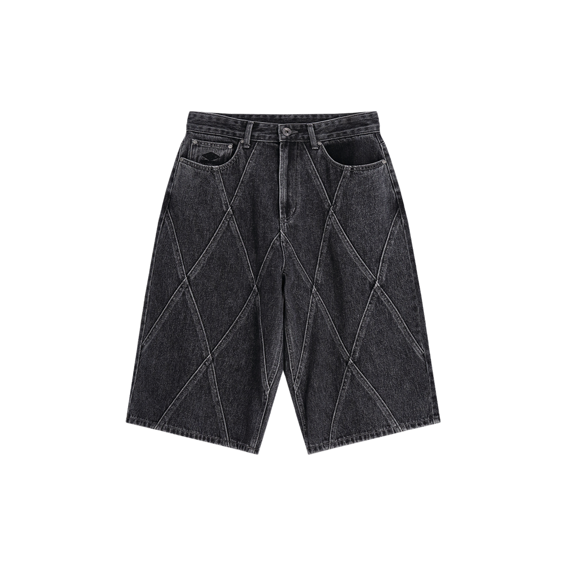 애프터매스 X 엄브로 데님 쇼츠 반바지 블랙(Atm X Umbro Denim Shorts Black) - 2