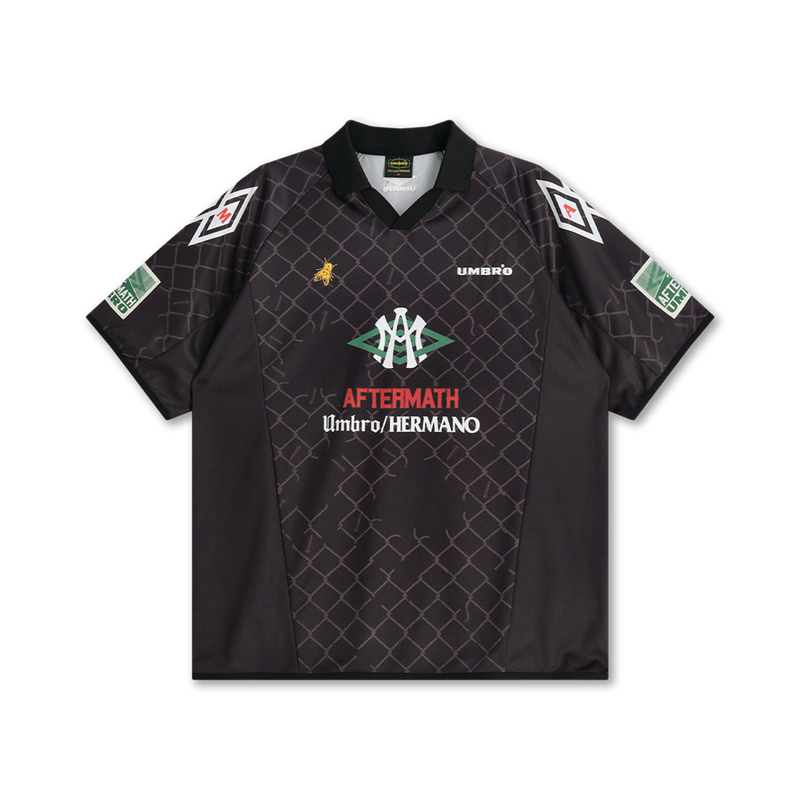 애프터매스 X 엄브로 풋볼 저지 블랙(Atm X Umbro Football Jersey Black)
