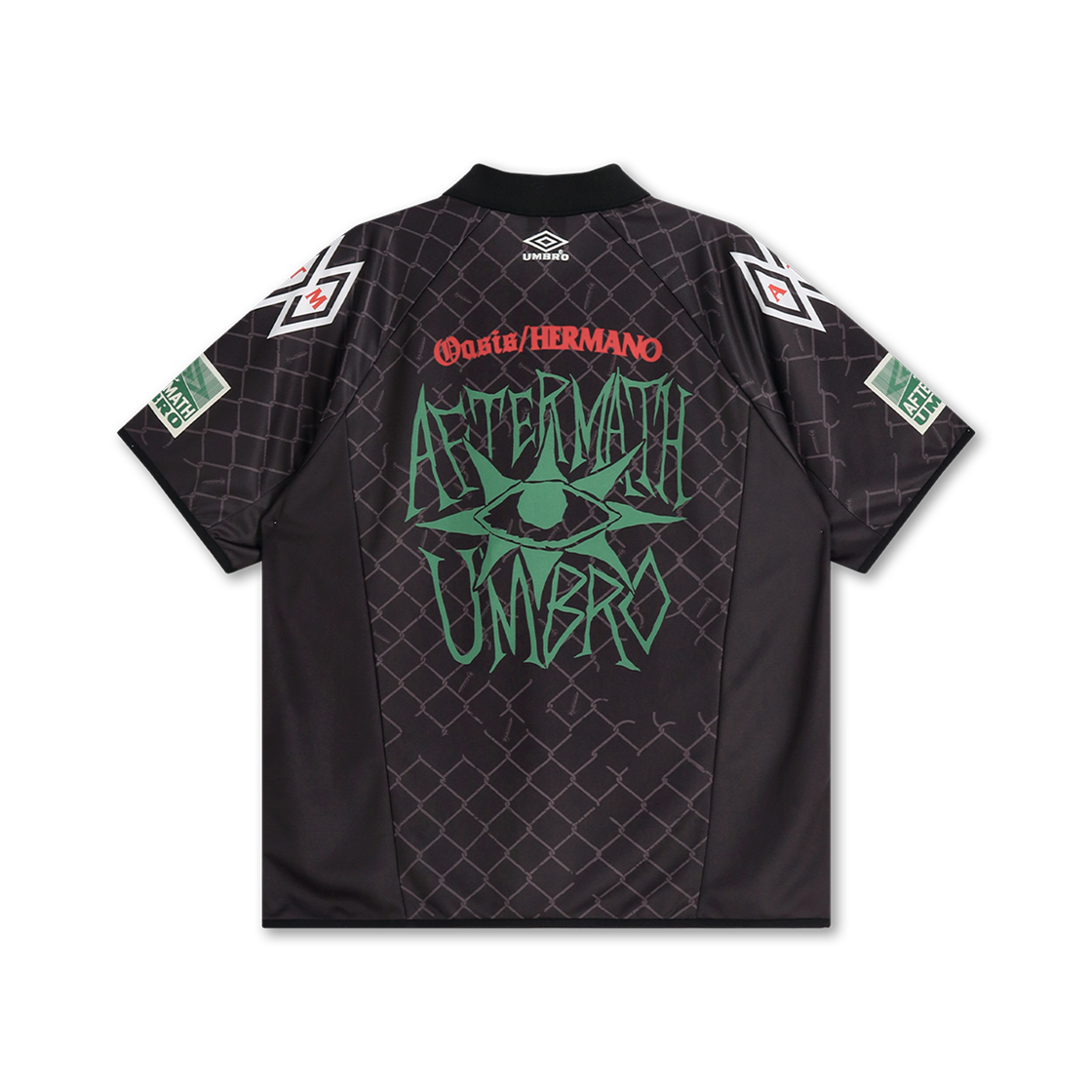 애프터매스 X 엄브로 풋볼 저지 블랙(Atm X Umbro Football Jersey Black) - 2