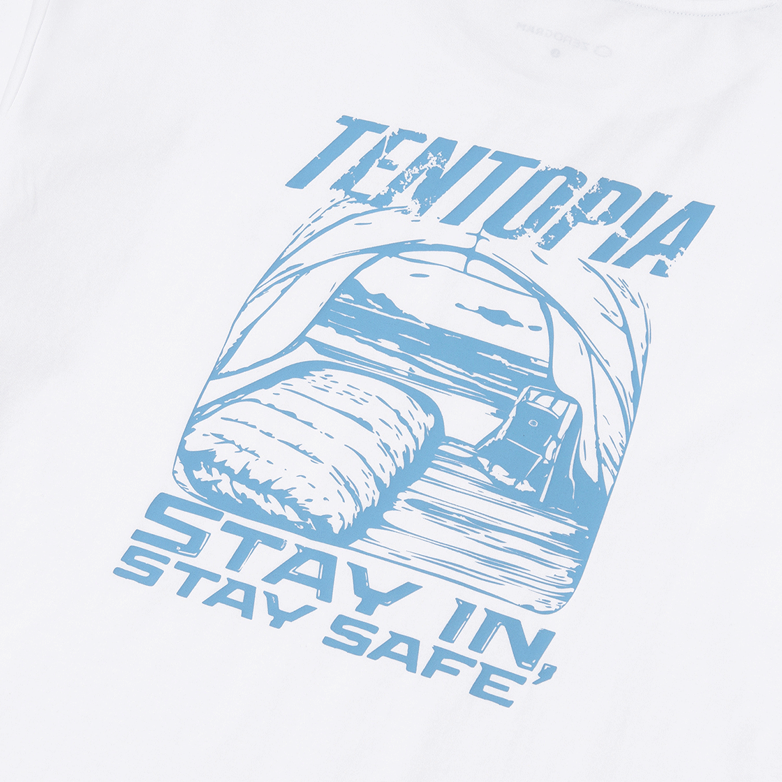 제로그램 TENTOPIA Sorona 멀티그래픽 긴팔 티셔츠(ZEROGRAM Tentopia Sorona Multi Graphic LS White) - 5