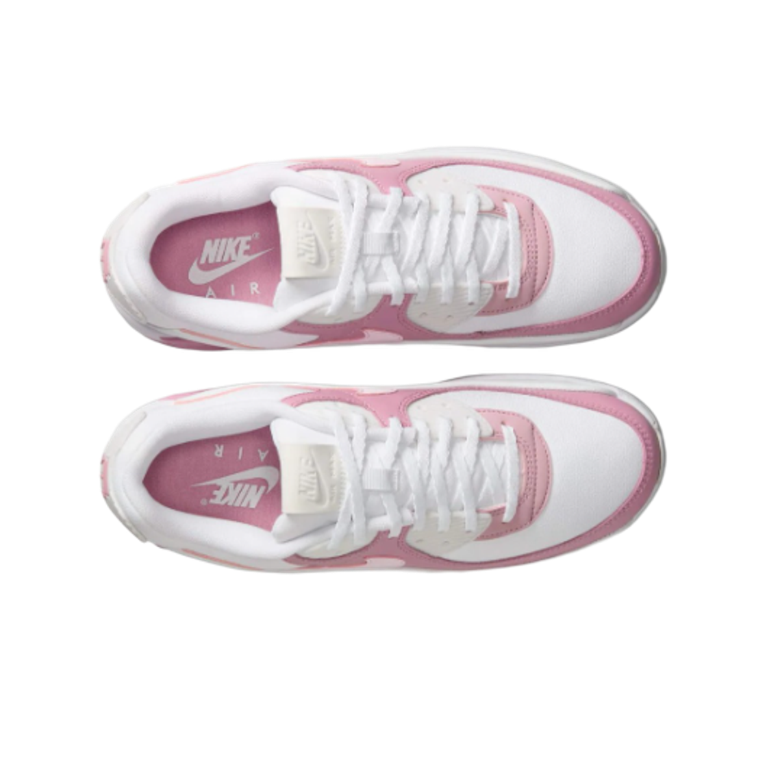 (W) 나이키 에어맥스 90 LV8 화이트 핑크 폼((W) Nike Air Max 90 LV8 White Pink Foam) - 2