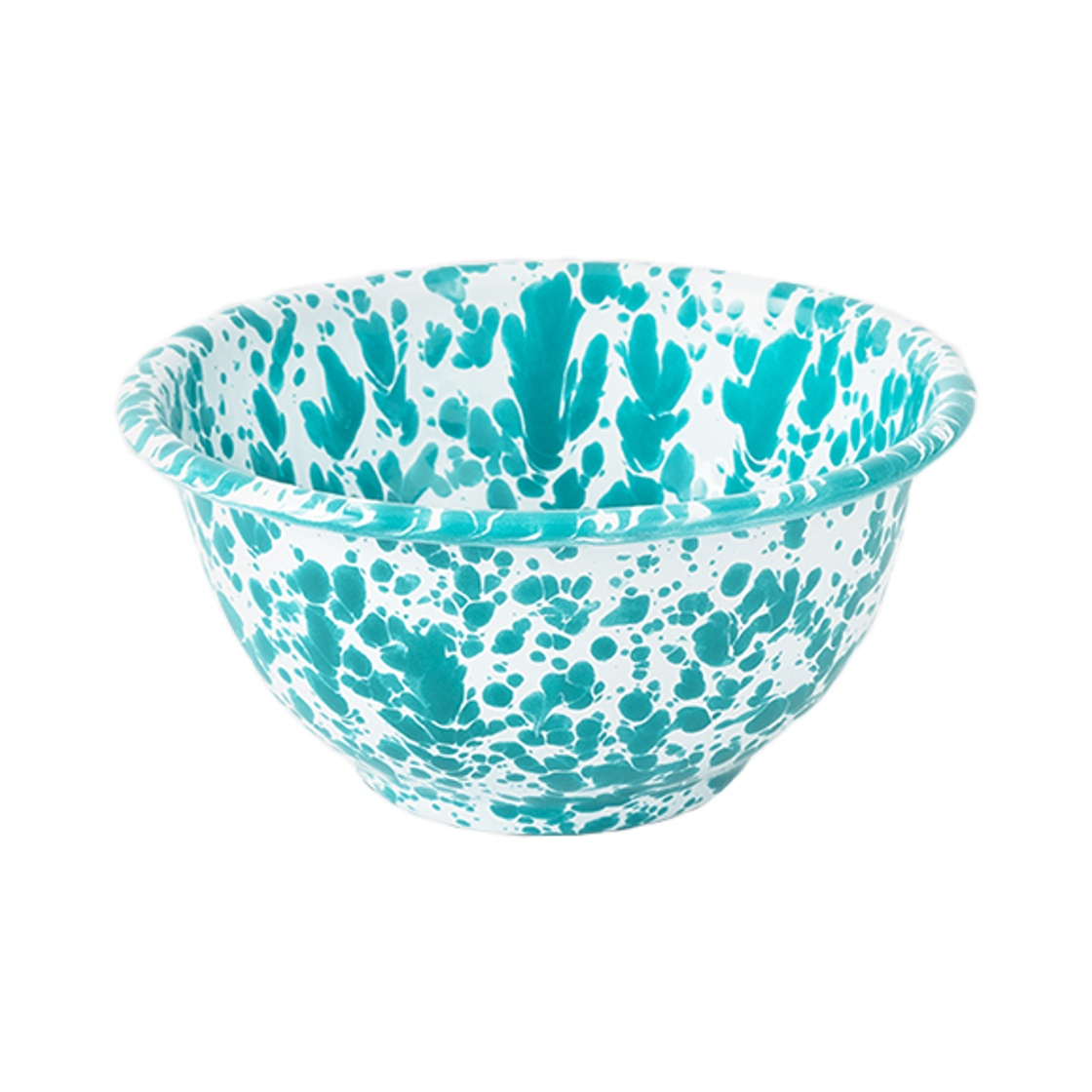 D02TQM CROW CANYON D02 Yougurt Bowl Turquoise Marble