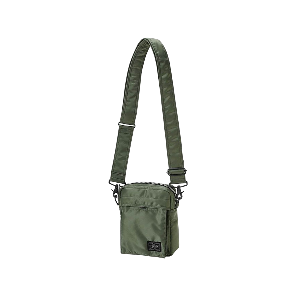 376-09315 Porter PX Tanker Vertical Shoulder Bag Sage Green