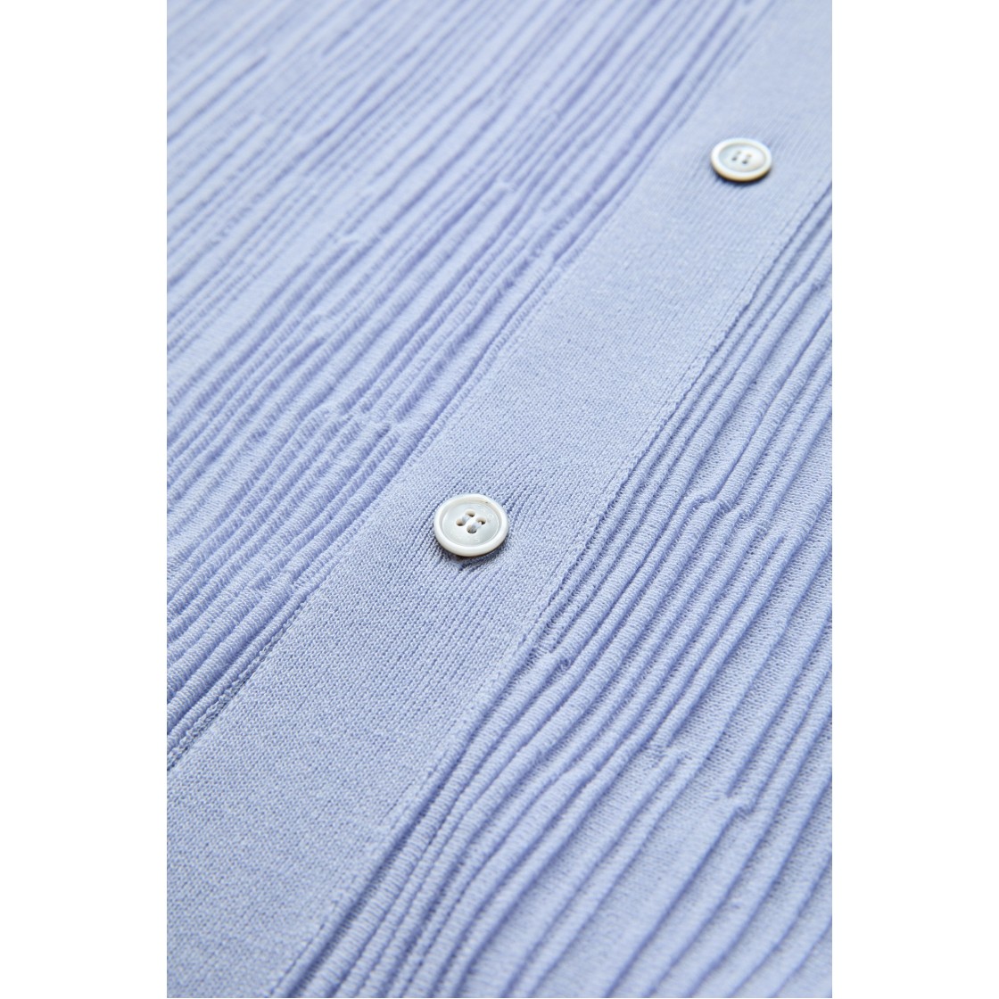 이로 스플리츠 니트 플리츠 반팔 셔츠 라이트 블루(Iro Spleats Knit Pleats Short Sleeve Shirt Light Blue) - 6