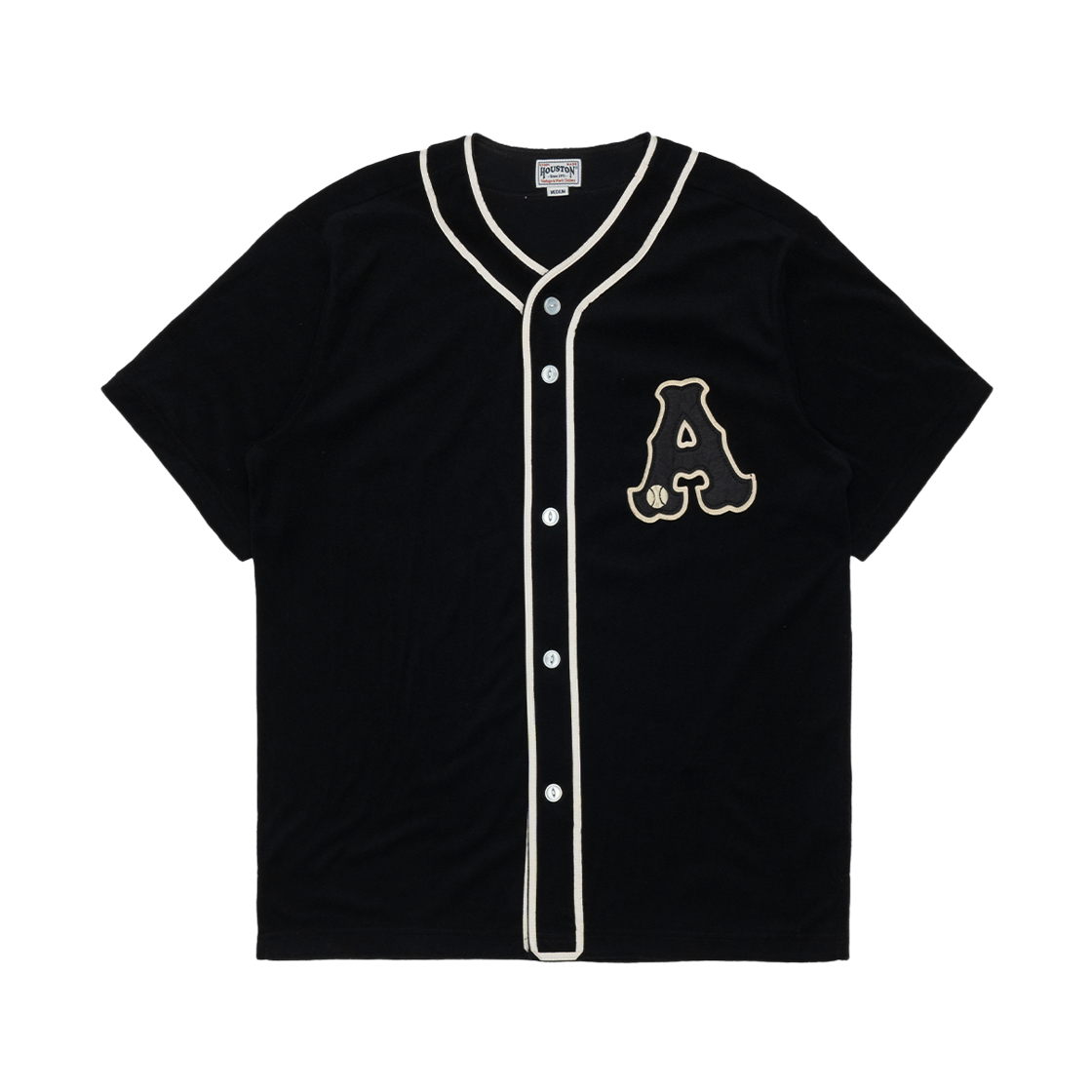 휴스턴 재팬 파일 베이스볼 셔츠 블랙 41324(Houston Japan Pile Baseball Shirt Black 41324)