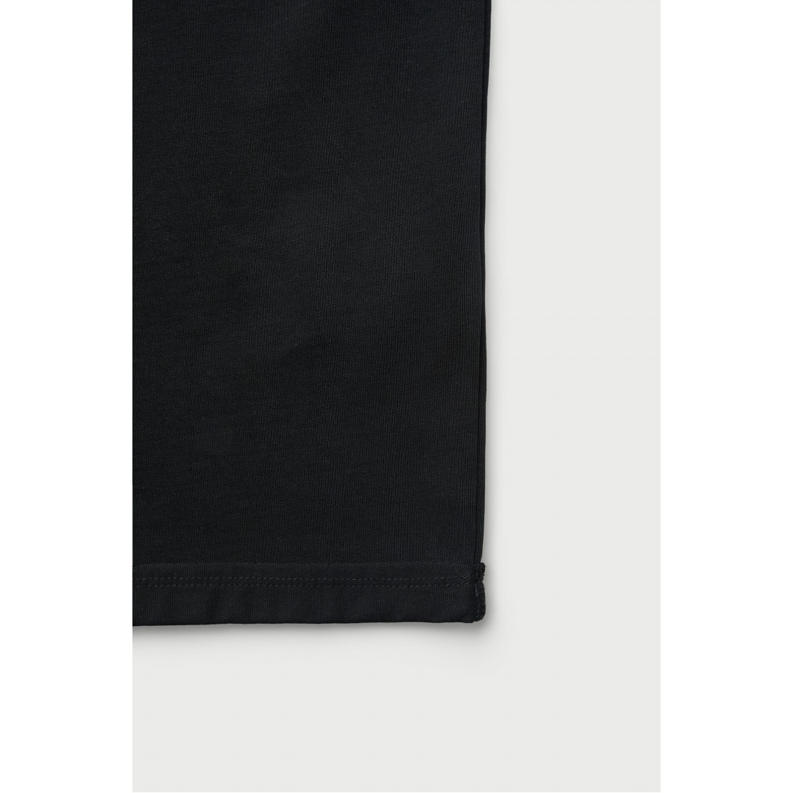 이로 서클 도형 로고 다잉 반팔 티셔츠 블랙(Iro Circle Geometric Logo Dyed Short Sleeve T-Shirt Black) - 6