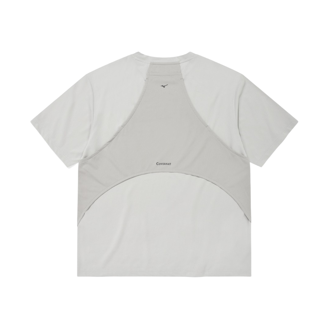 커버낫 x 미즈노 소로나 트랙 레터링 그래픽 메쉬 티셔츠 라이트 그레이(Covernat x Mizuno Sorona Track Lettering Graphic Mesh T-Shirt Light Grey) - 2