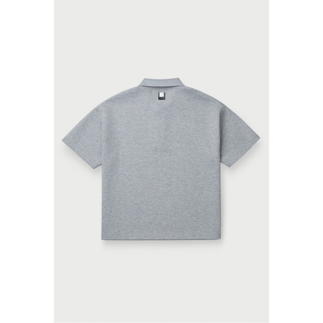 이로 에바지옹 오버핏 카라 반팔 쿠션 티셔츠 그레이(Iro Evasion Oversized Collar Short Sleeve Cushion T-Shirt Gray) - 3