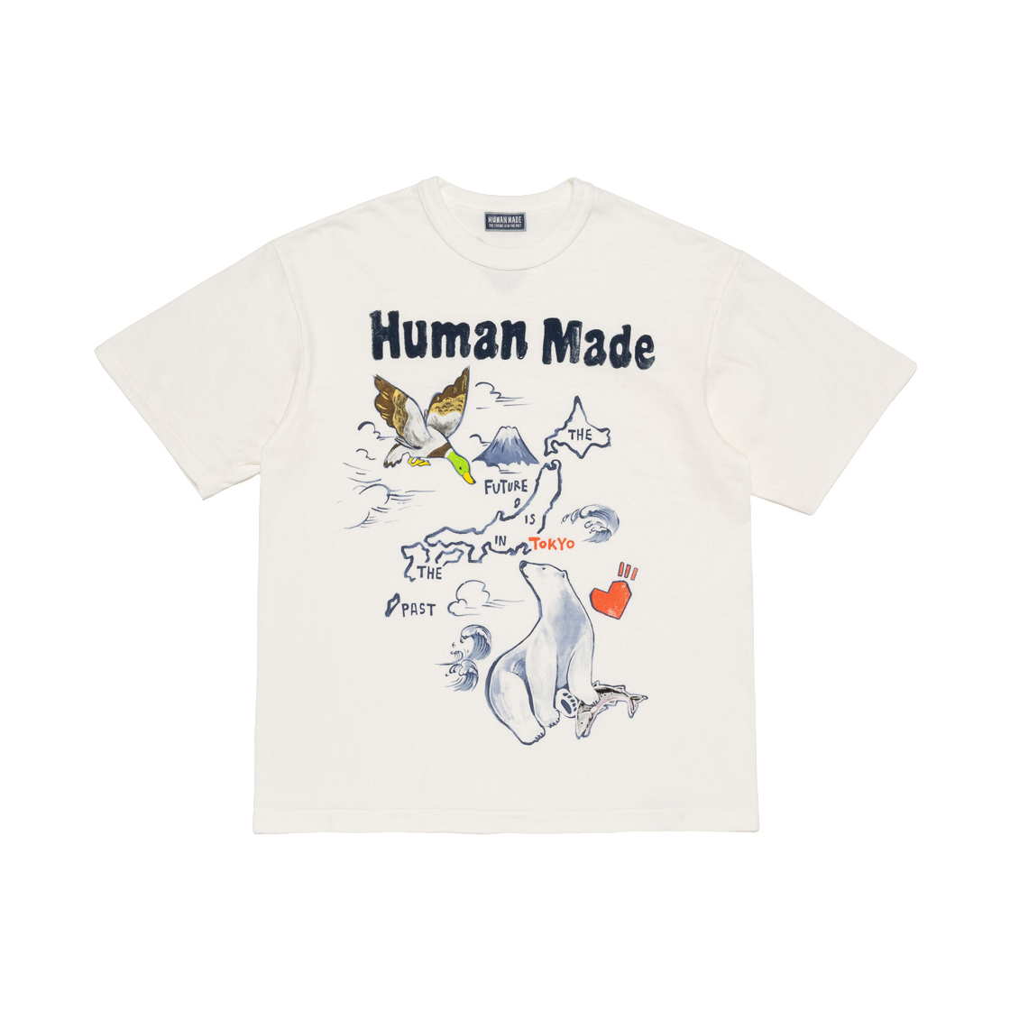 HM31TE029 Human Made Graphic T-Shirt White