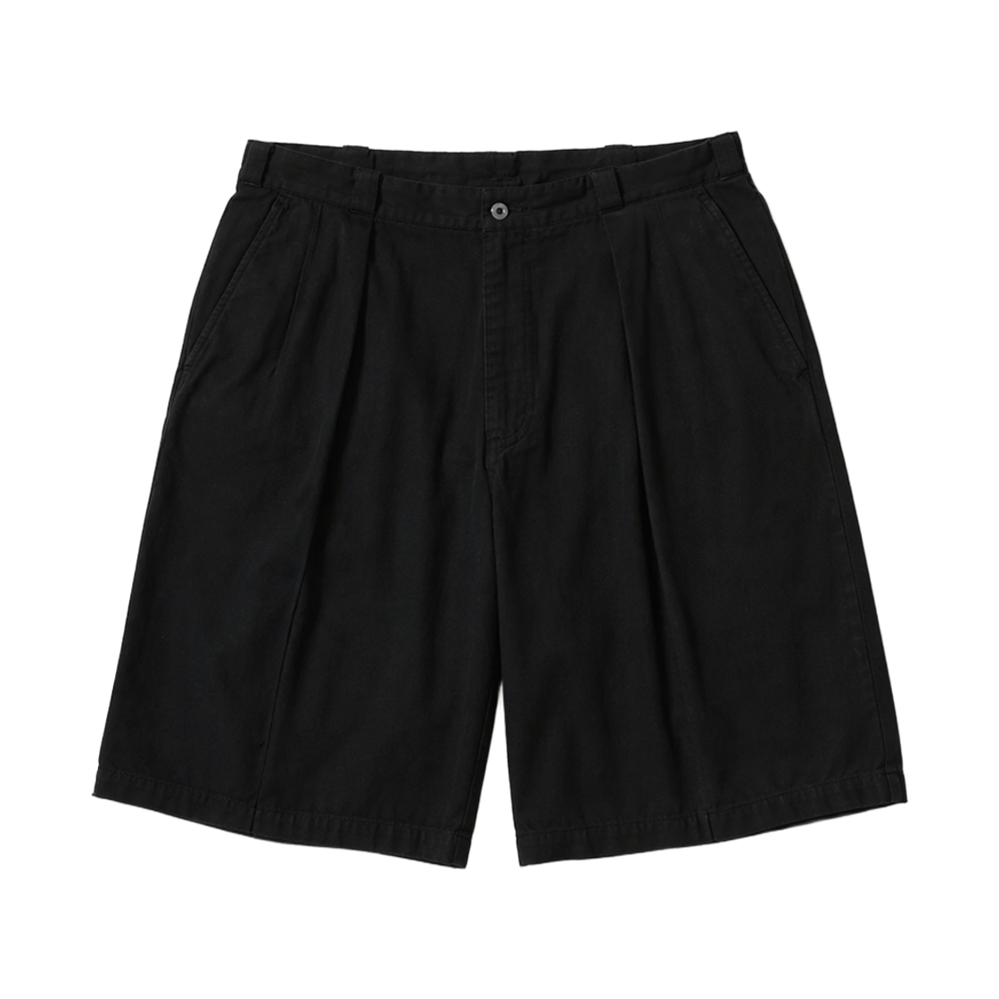 아프레쎄 빈티지 치노 쇼츠 블랙 - 26SS(A.Presse Vintage Chino Shorts Black - 26SS) - 1