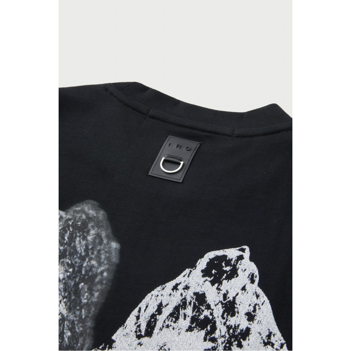이로 서피스 시즌 슬로건 아트웍 반팔 티셔츠 블랙(Iro Surface Season Slogan Artwork Short Sleeve T-Shirt Black) - 6