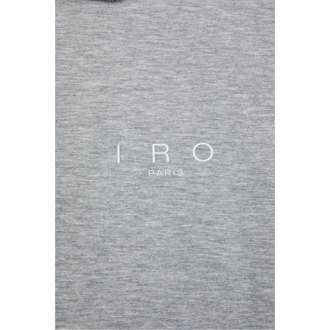 이로 에바지옹 오버핏 카라 반팔 쿠션 티셔츠 그레이(Iro Evasion Oversized Collar Short Sleeve Cushion T-Shirt Gray) - 5