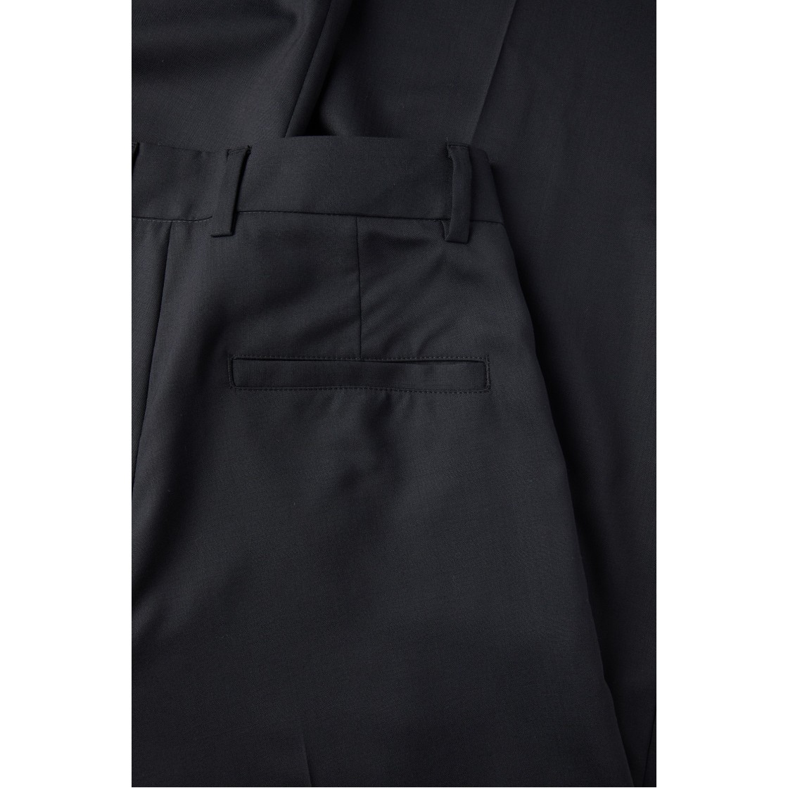 이로 스트라토 울 셋업 레이어 팬츠 블랙(Iro Strato Wool Setup Layered Pants Black) - 6