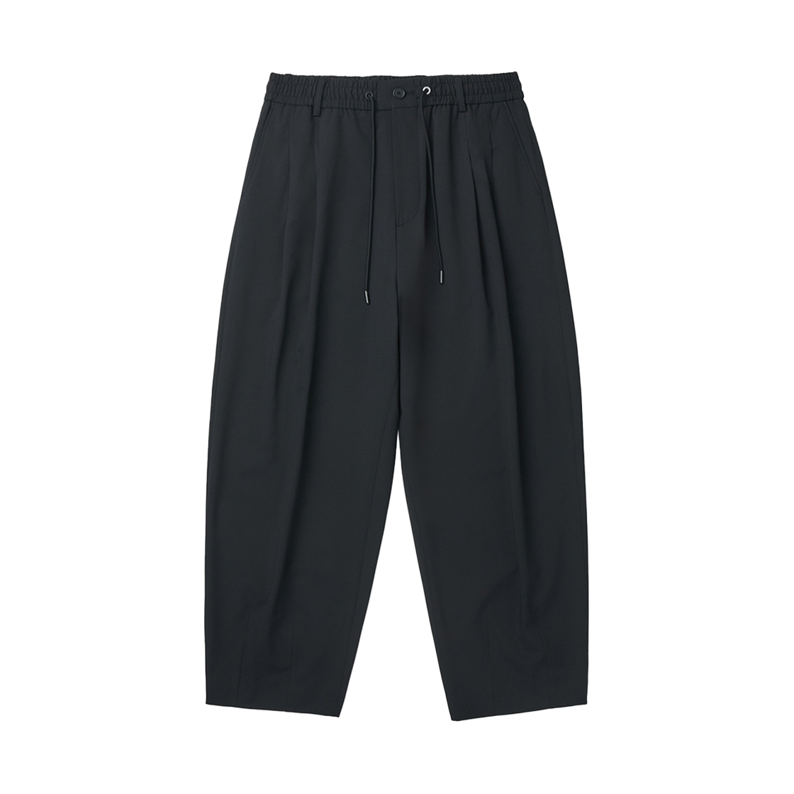 이로 네뷸뢰 경량 스트레쳐블 벌룬핏 팬츠 블랙(Iro Nebuleux Lightweight Stretchable Balloon Fit Pants Black)