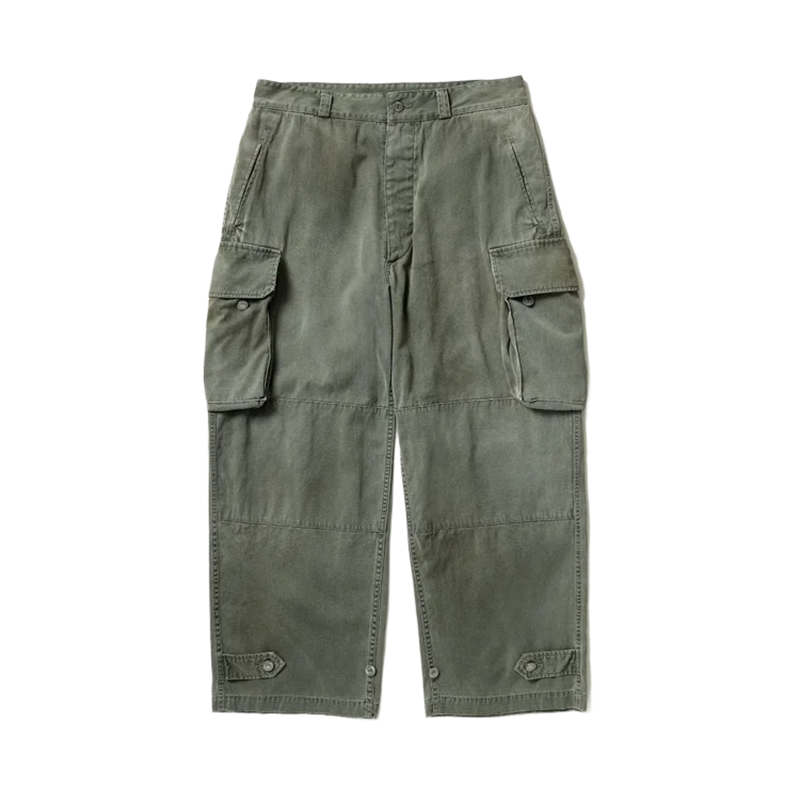 아프레쎄 빈티지 FA HBT M-47 팬츠 세이지 - 26SS(A.Presse Vintage FA HBT M-47 Pants Sage - 26SS) - 1