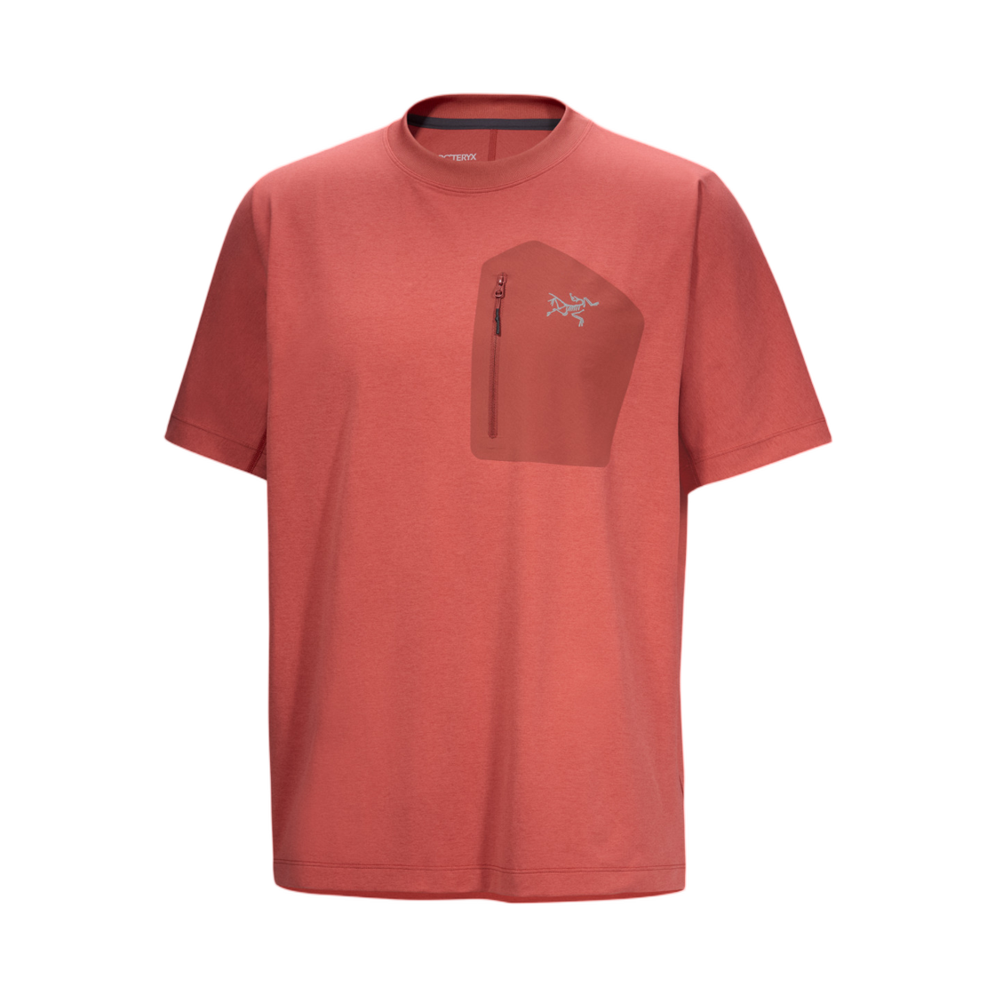 아크테릭스 콘실 포켓 SS 티셔츠 스톤 레드 디케이 스톤(Arc'teryx Konseal Pocket SS T-Shirt Stone Red Dk Stone) - 1