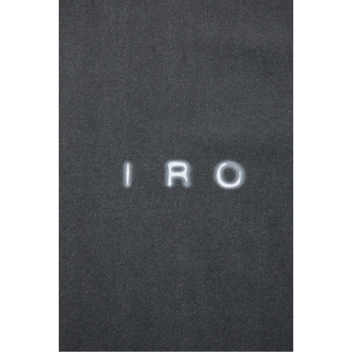 이로 블러 페이드 로고 반팔 티셔츠 그레이(Iro Blur Faded Logo Short Sleeve T-Shirt Gray) - 5