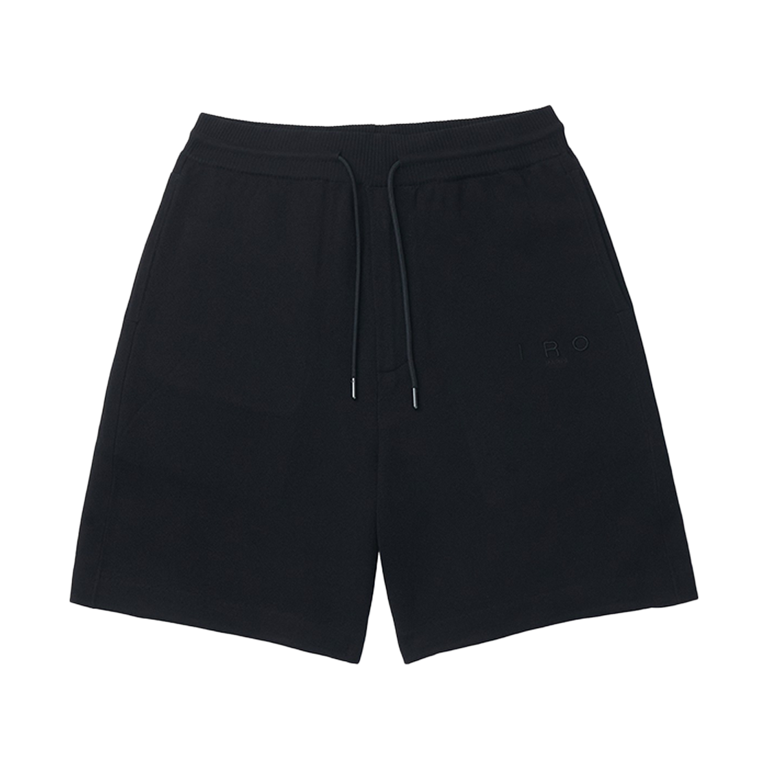 이로 네뷸라스 강연 니트 셋업 쇼츠 블랙(Iro Nebulas Twisted Yarn Knit Setup Shorts Black) - 1