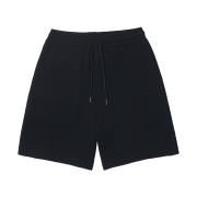 Iro Nebulas Twisted Yarn Knit Setup Shorts Black