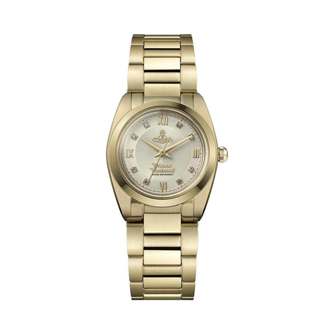VV356LGYGD (W) Vivienne Westwood Tavistock Quartz 28mm Gold