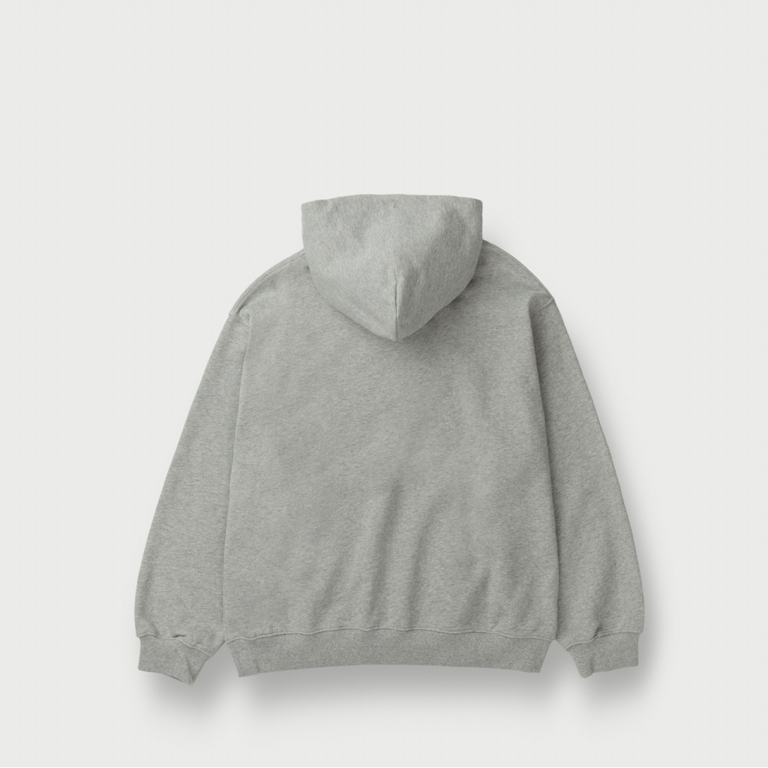 이로 베셀스 베이직 로고자수 스웻후디 그레이(Iro Vessels Basic Logo Embroidered Sweat Hoodie Gray) - 3