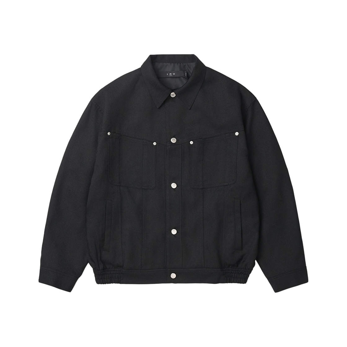 이로 레조넌스 트러커 자켓 블랙(Iro Resonance Trucker Jacket Black) - 1