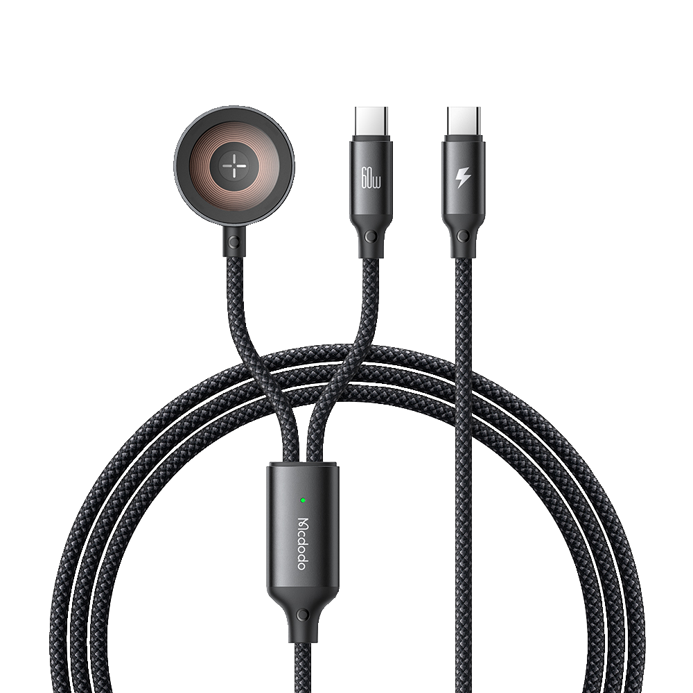 맥도도 2in1 애플워치 분리형 고속충전 C to C타입 PD 케이블 CA220(Mcdodo 2in1 Fast Charging Cable For Apple Watch CA220) - 1