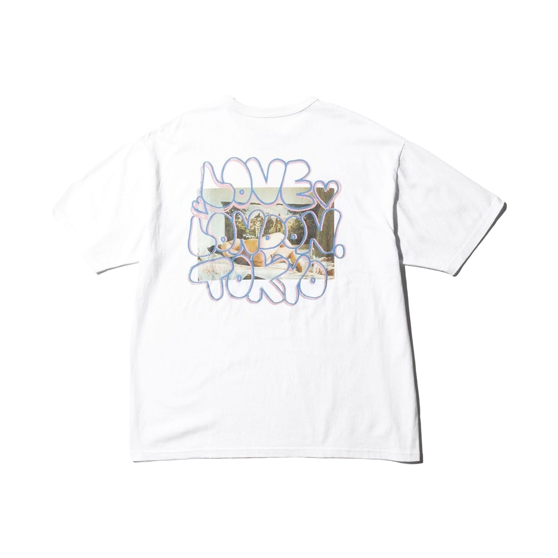 빔즈 T x 제임스 에드슨 티셔츠 1 화이트(Beams T x James Edson T-Shirt 1 White) - 1