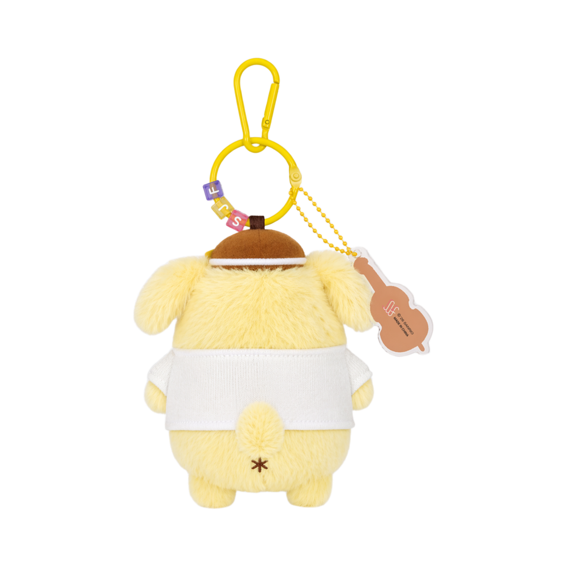 SJF x 폼폼푸린 인형 키링 - 오리지널(SJF X POMPOMPURIN PLUSH KEYCHAIN - YELLOW) - 2