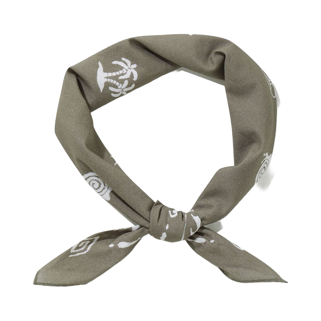 커버낫 x 미즈노 아트워크 반다나 올리브(Covernat x Mizuno Artwork Bandana Olive) - 2