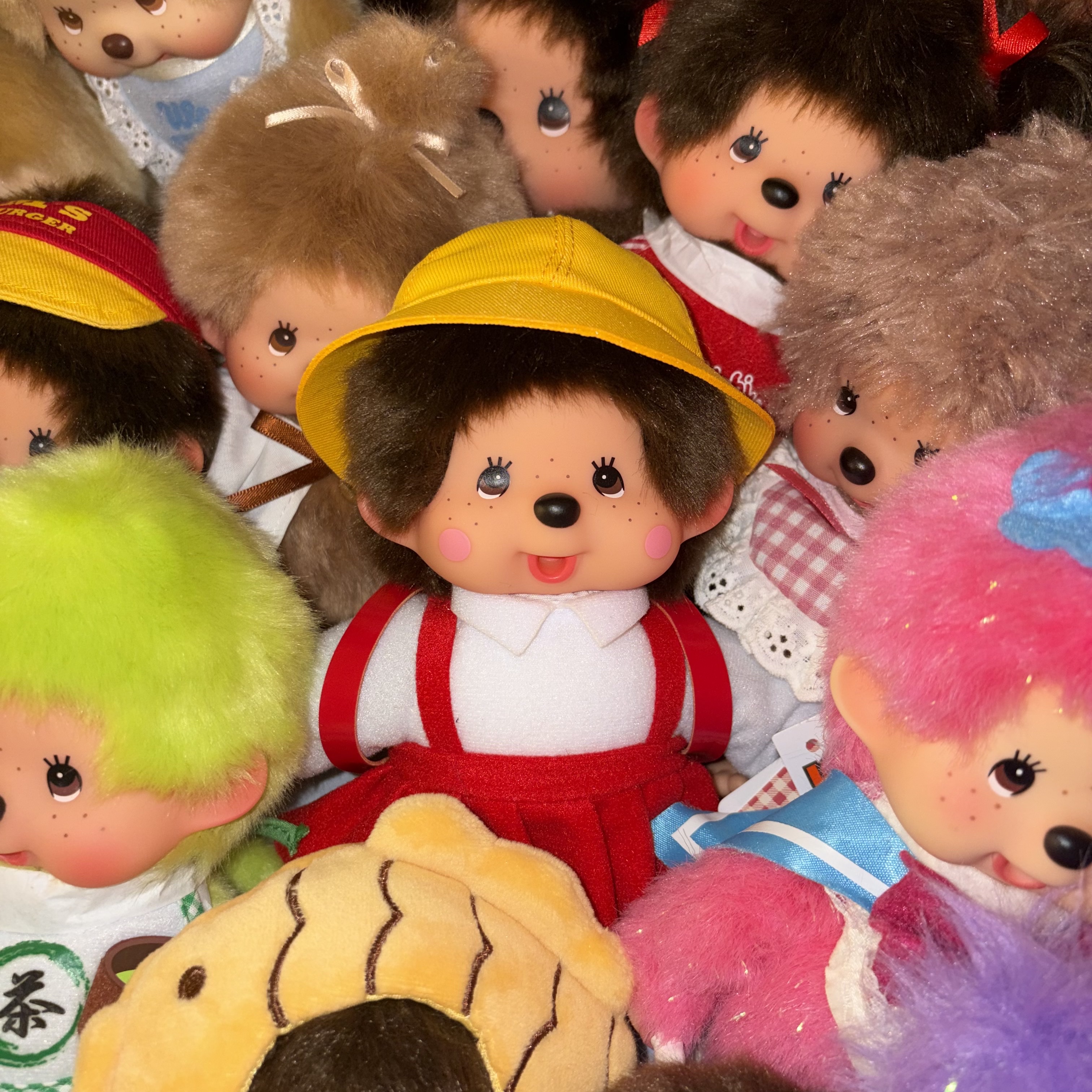 Monchhichi x Chibimaruko-chan S 착용 스타일