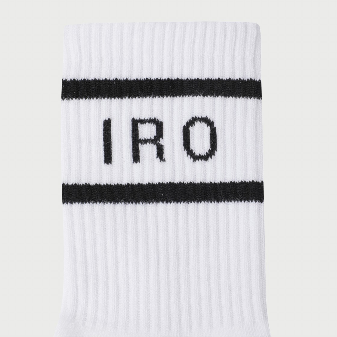 이로 이로 라인 로고 양말 화이트(Iro Iro Line Logo Socks White) - 4
