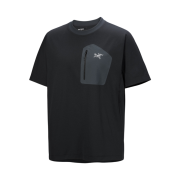 Arc'teryx Konseal Pocket SS T-Shirt Black Grey