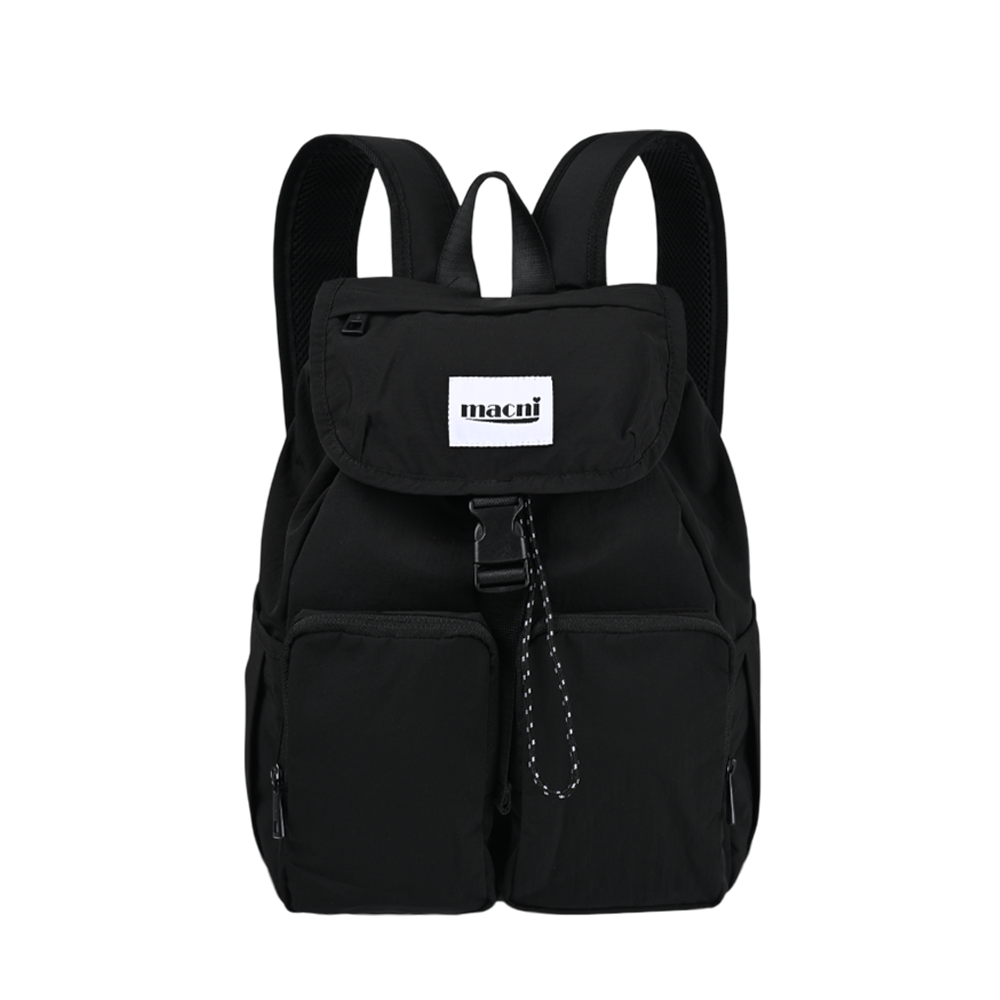 마크니 필드 백팩 블랙(MACNI Field Backpack Black)