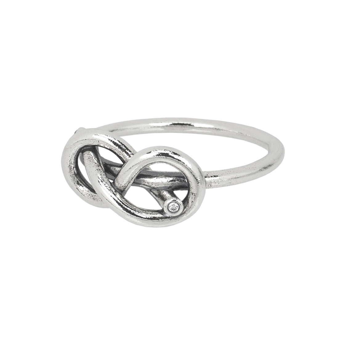 (W) 판도라 인피니티 노트 링 스털링 실버((W) Pandora Infinity Knot Ring Sterling Silver) - 2