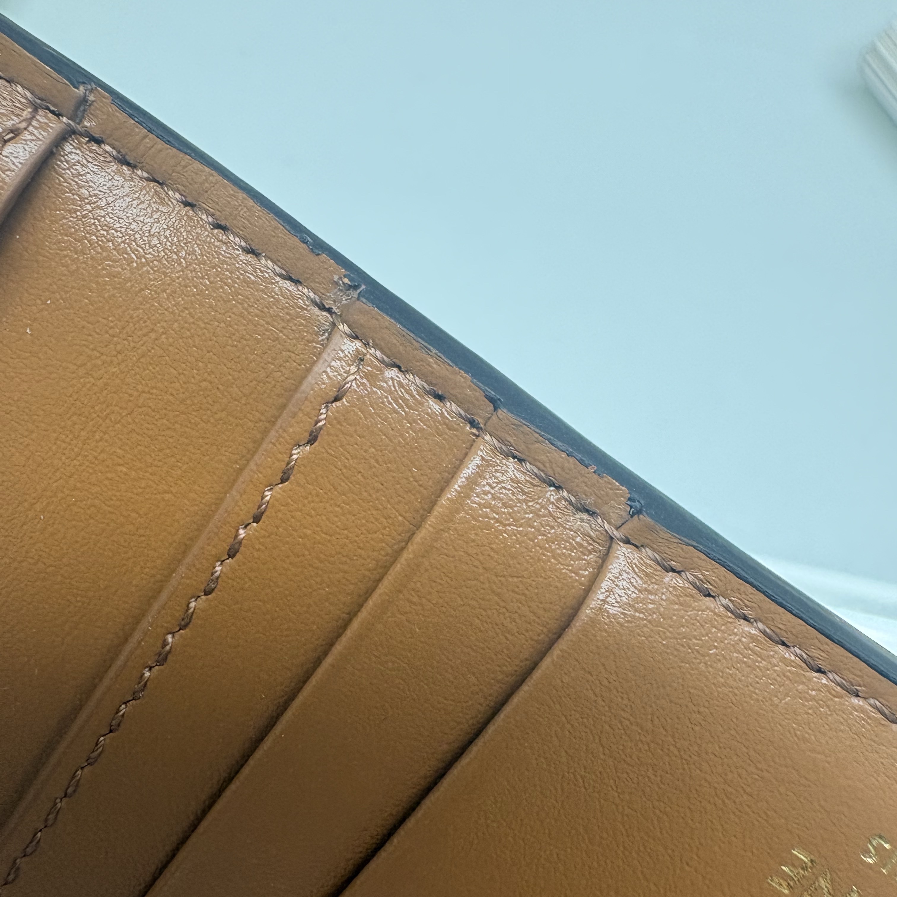 Celine Bi-Fold Card Holder in Triomphe Canvas Tan 착용 스타일 - 3