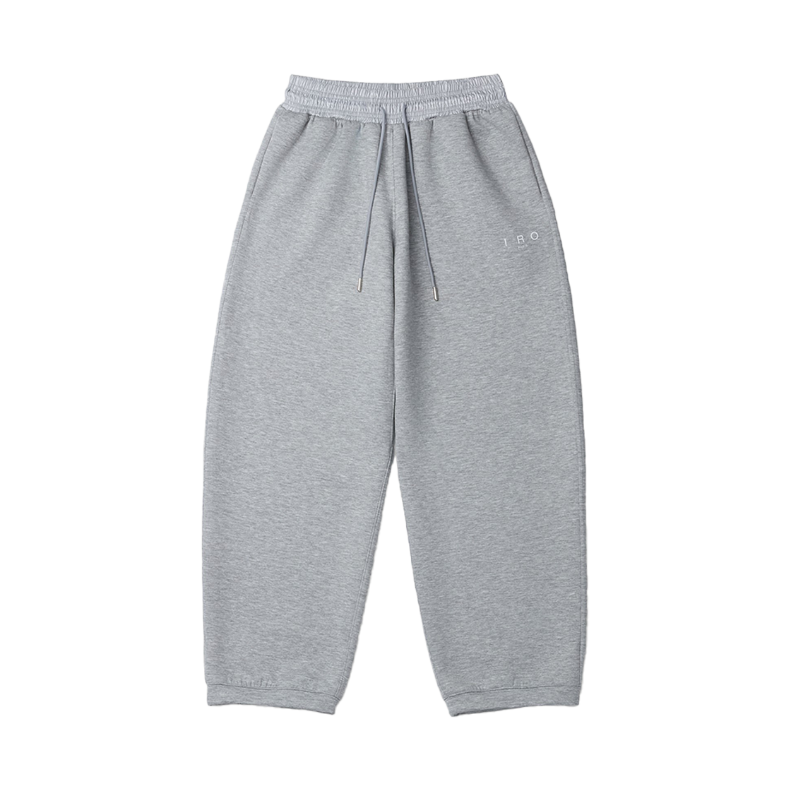 이로 생 밴딩 배색 와이드 조거 팬츠 그레이(Iro Saint Banding Contrast Wide Jogger Pants Gray)
