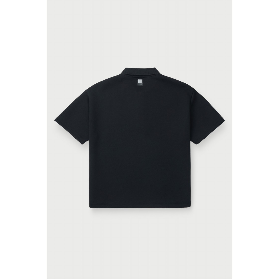 이로 에바지옹 오버핏 카라 반팔 쿠션 티셔츠 블랙(Iro Evasion Oversized Collar Short Sleeve Cushion T-Shirt Black) - 3