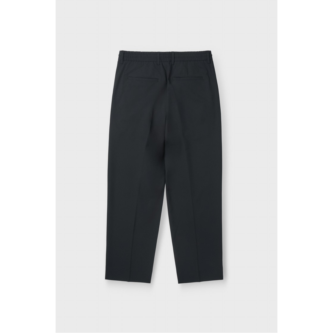 이로 세피아 경량 스트레쳐블 투턱 밴딩 팬츠 블랙(Iro Sepia Lightweight Stretchable Two-Tuck Banding Pants Black) - 3