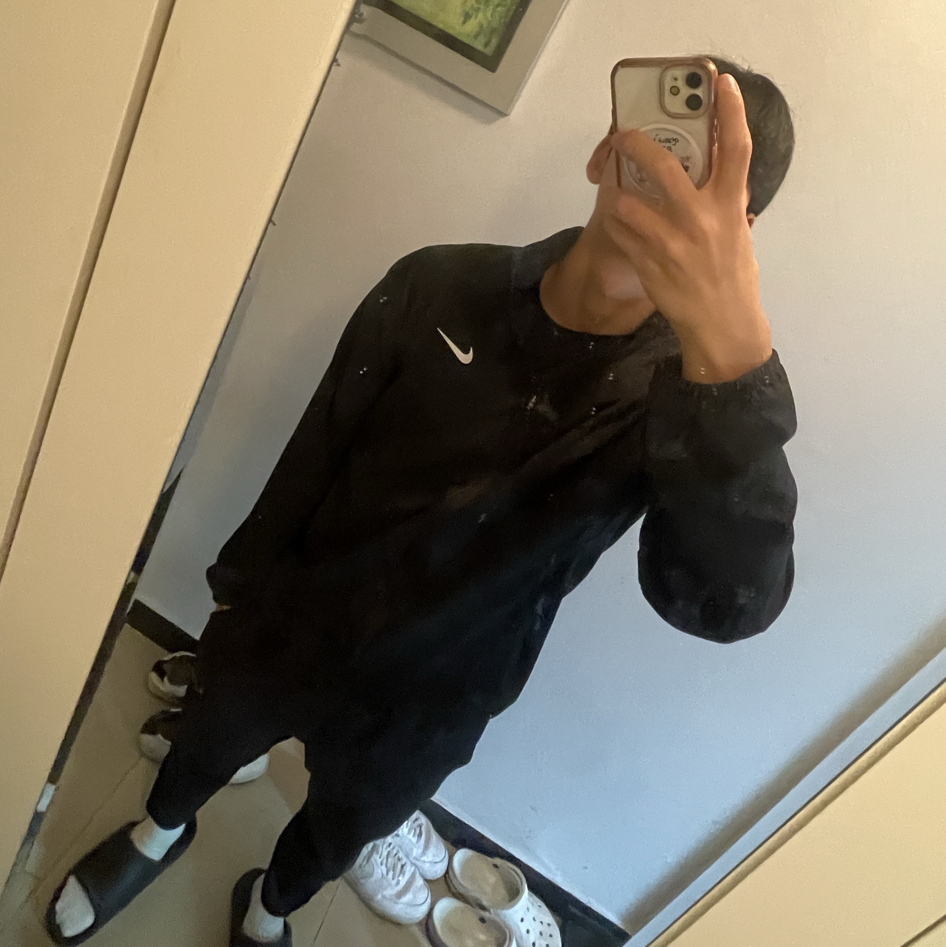 Nike Foam Dri-Fit Jacket Black - Asia 착용 스타일