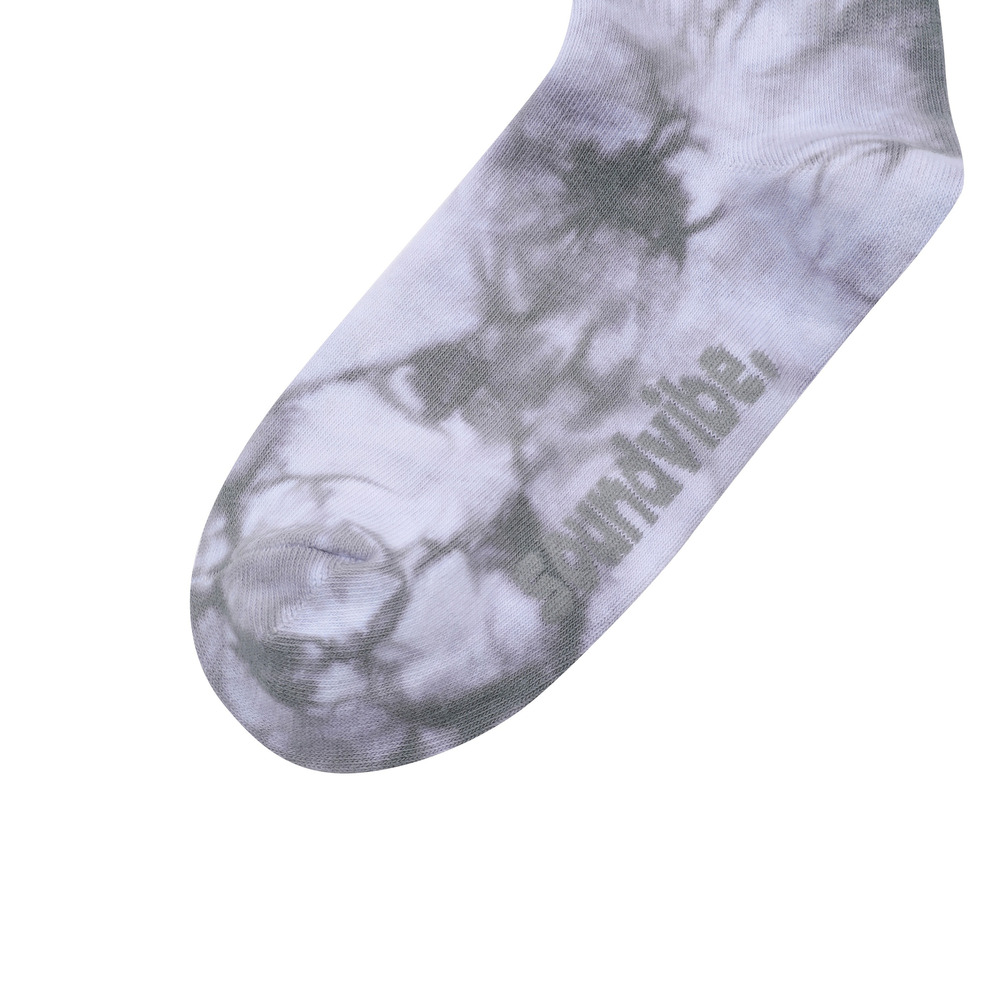 사운드바이브 타이다이 크루 삭스 회색(soundvibe Tie dye Crew Socks Grey) - 3